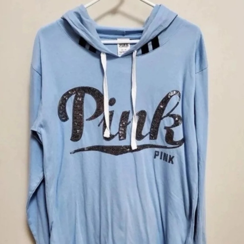 Pink hoodie